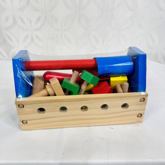 Melissa and Doug Take Along Tool Kit 24 Pieces Classic Toy (NEW & SEALED) - Picture 8 of 9